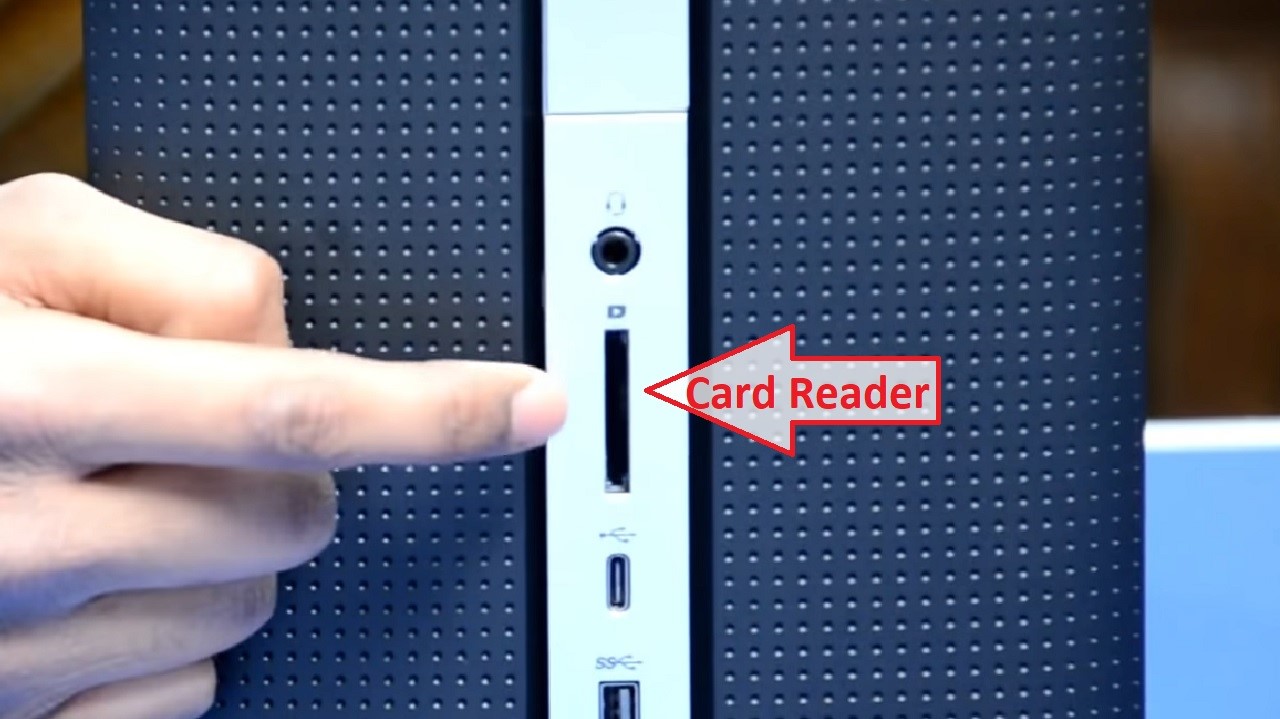 HP Pavilion 570 Card Reader