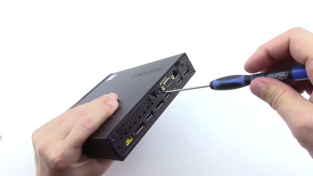 Lenovo ThinkCentre M900 unscrew