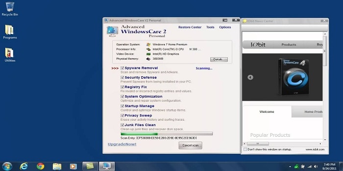 Advanced WindowsCare Personal 