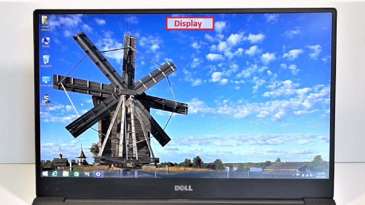 Dell XPS 9343 Laptop Display