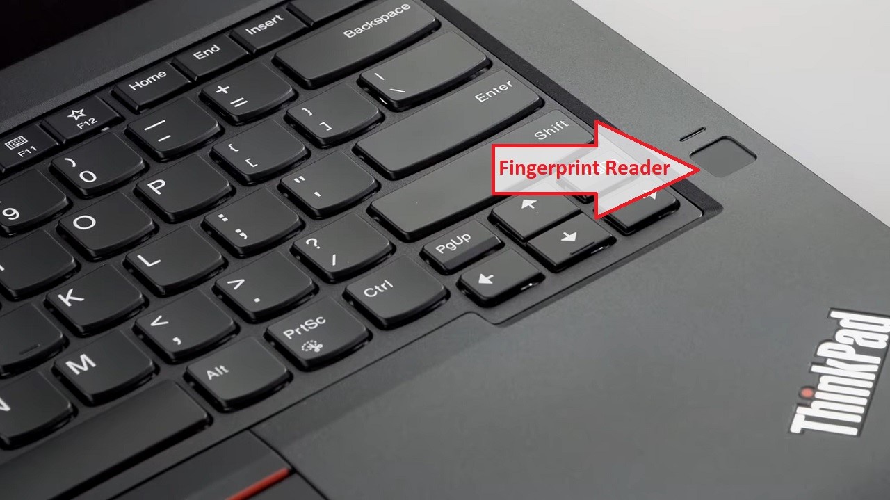 Lenovo Thinkpad T480 Fingerprint Reader