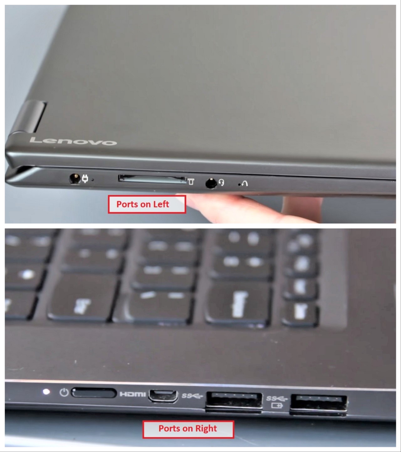 Lenovo Yoga 710 Ports