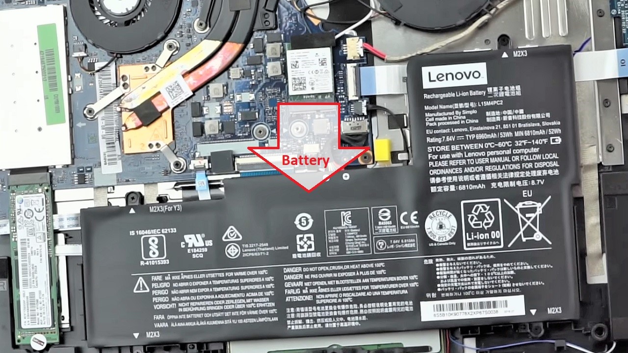 Lenovo Yoga 710 Battery