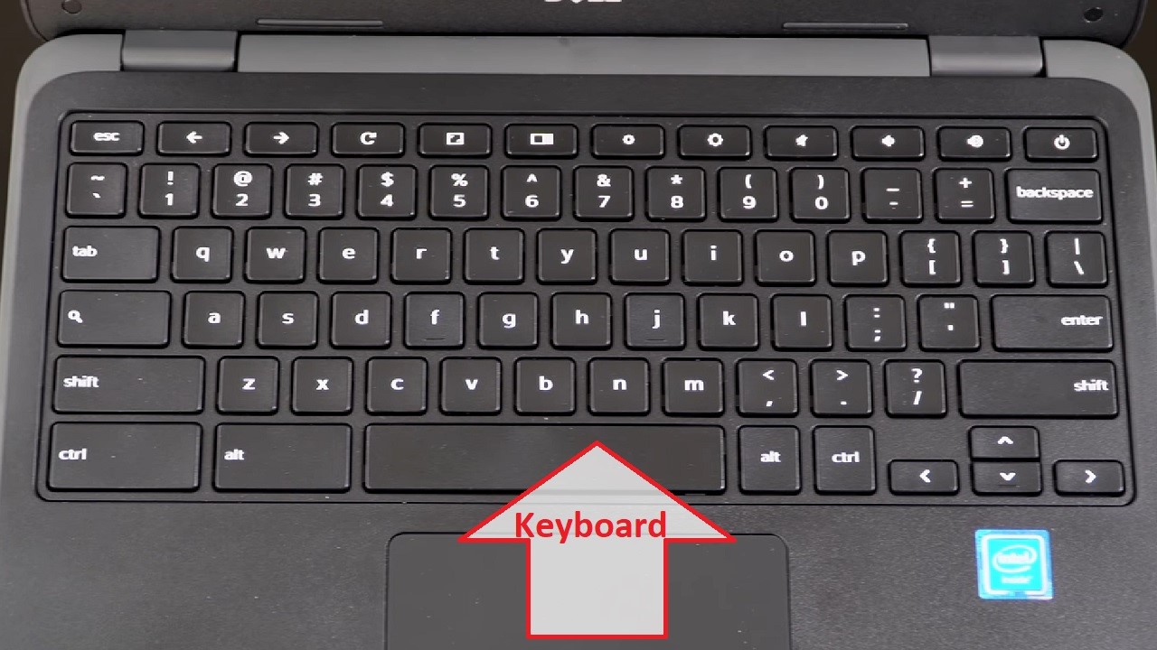 Dell Chromebook 3189 Keyboard