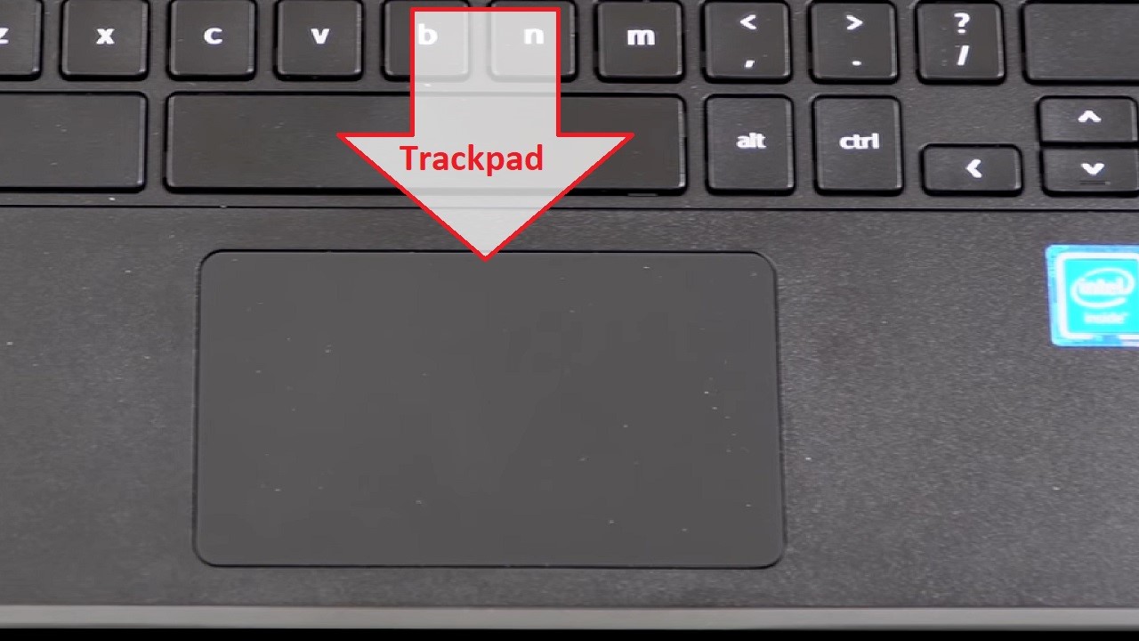 Dell Chromebook 3189 Trackpad