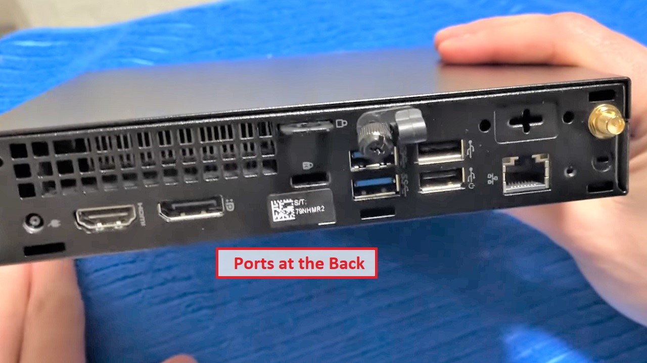 Dell OptiPlex 3060 Back Ports