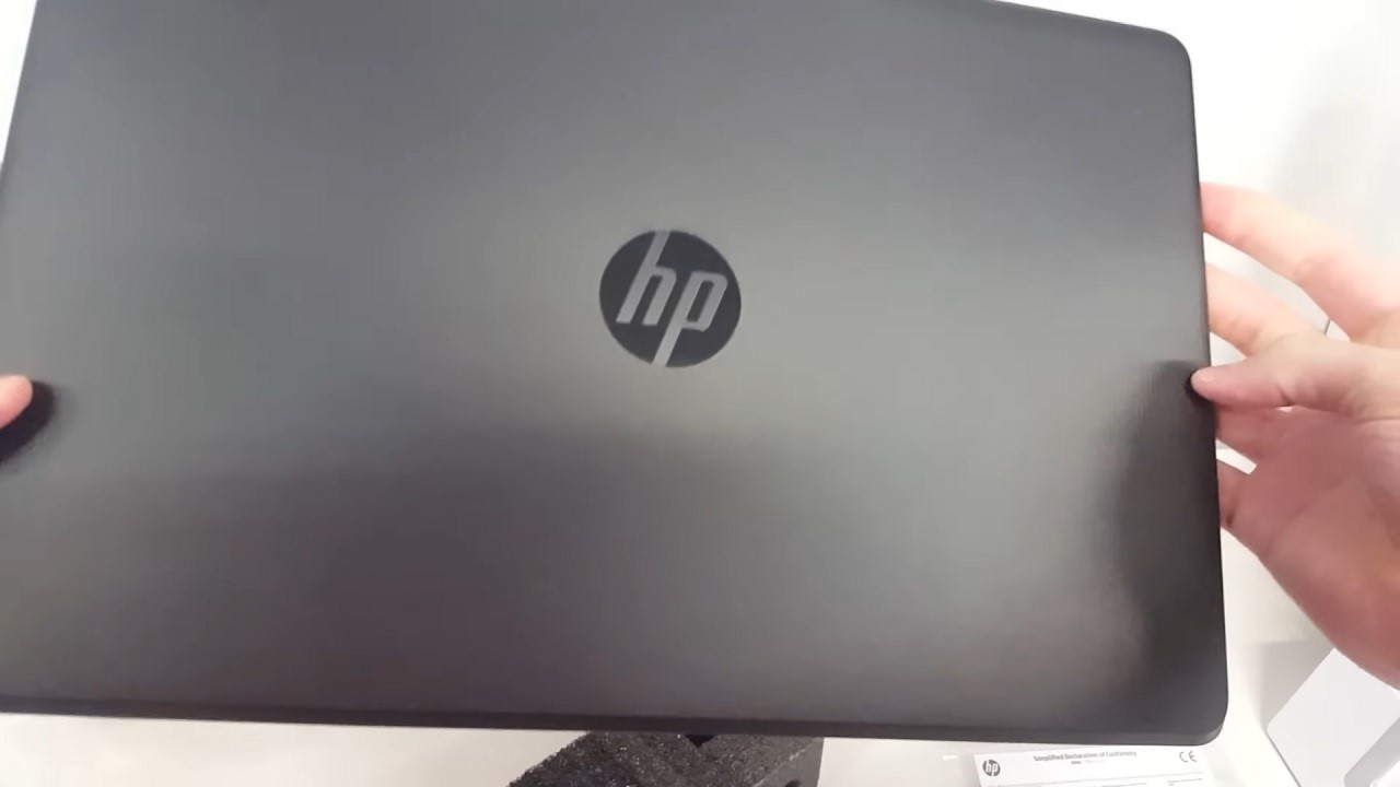 HP 15.6 Inch Touch Screen Laptop Exterior View