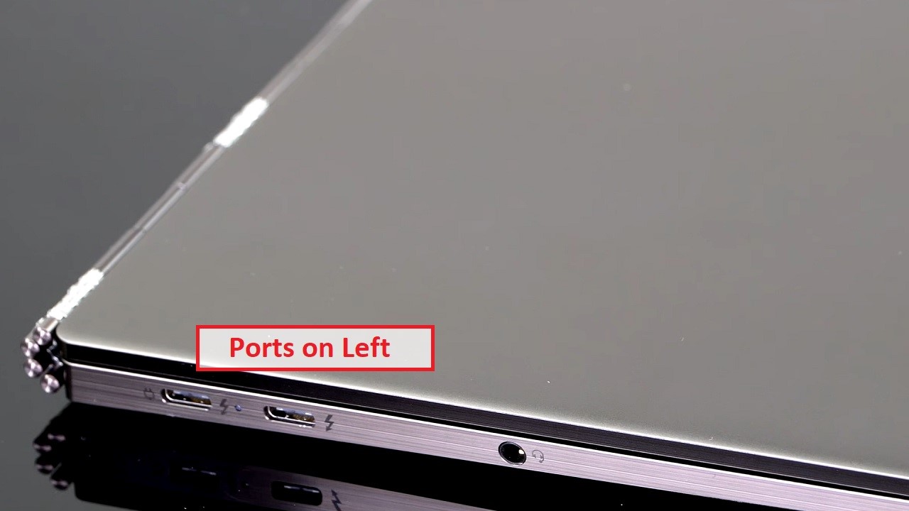 Lenovo Yoga 920 Left Side Ports