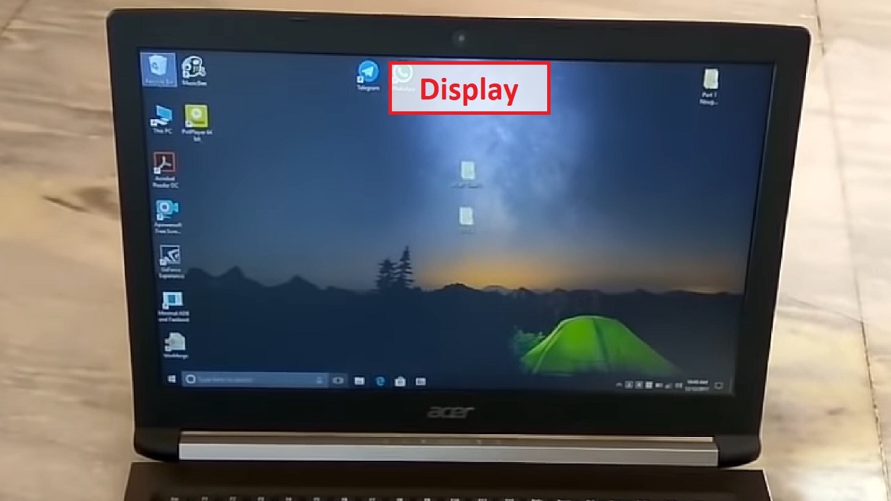 Acer Aspire 5 Display