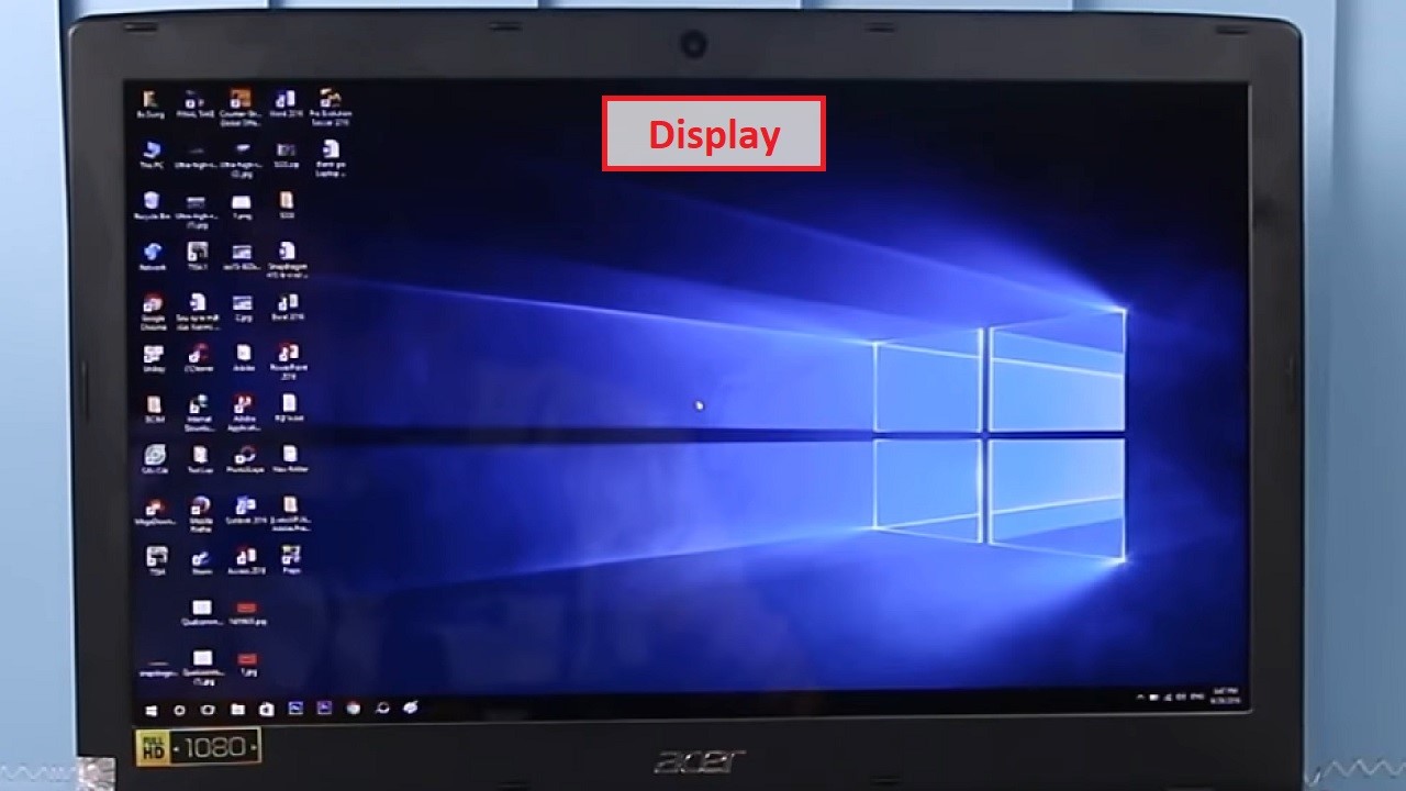 Acer Aspire E15 Display