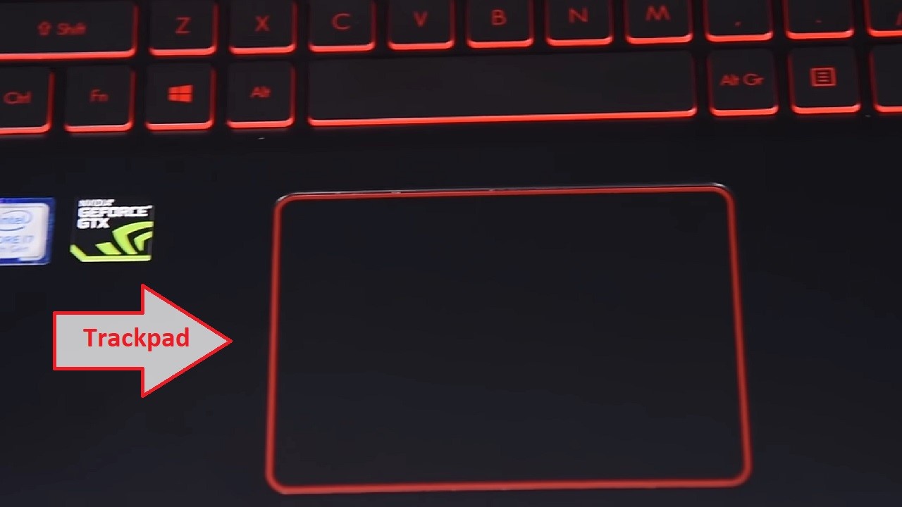 Acer Nitro 5 Trackpad