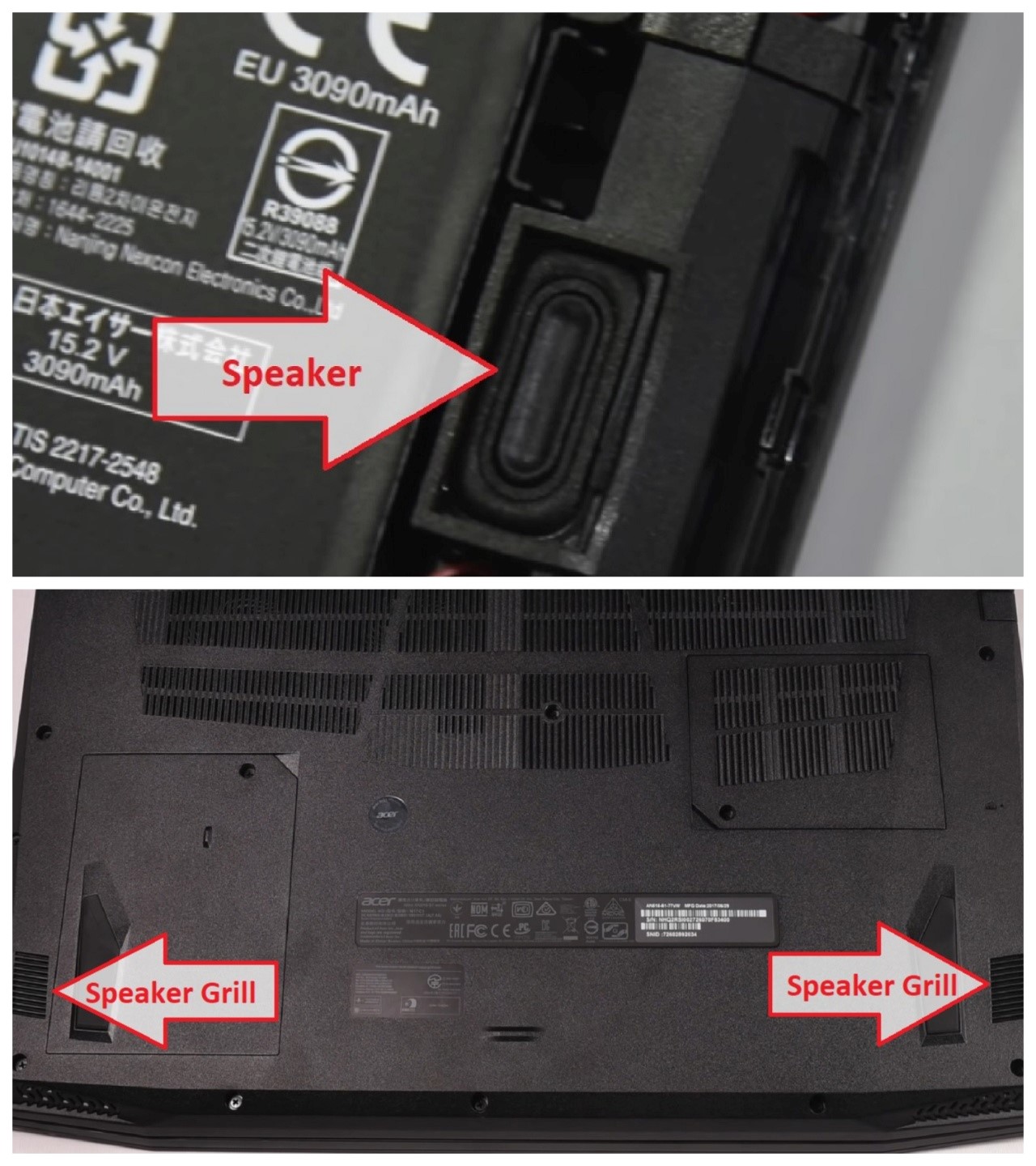 Acer Nitro 5 Speaker
