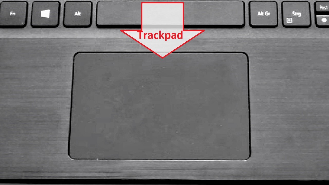 Acer Spin 5 Trackpad