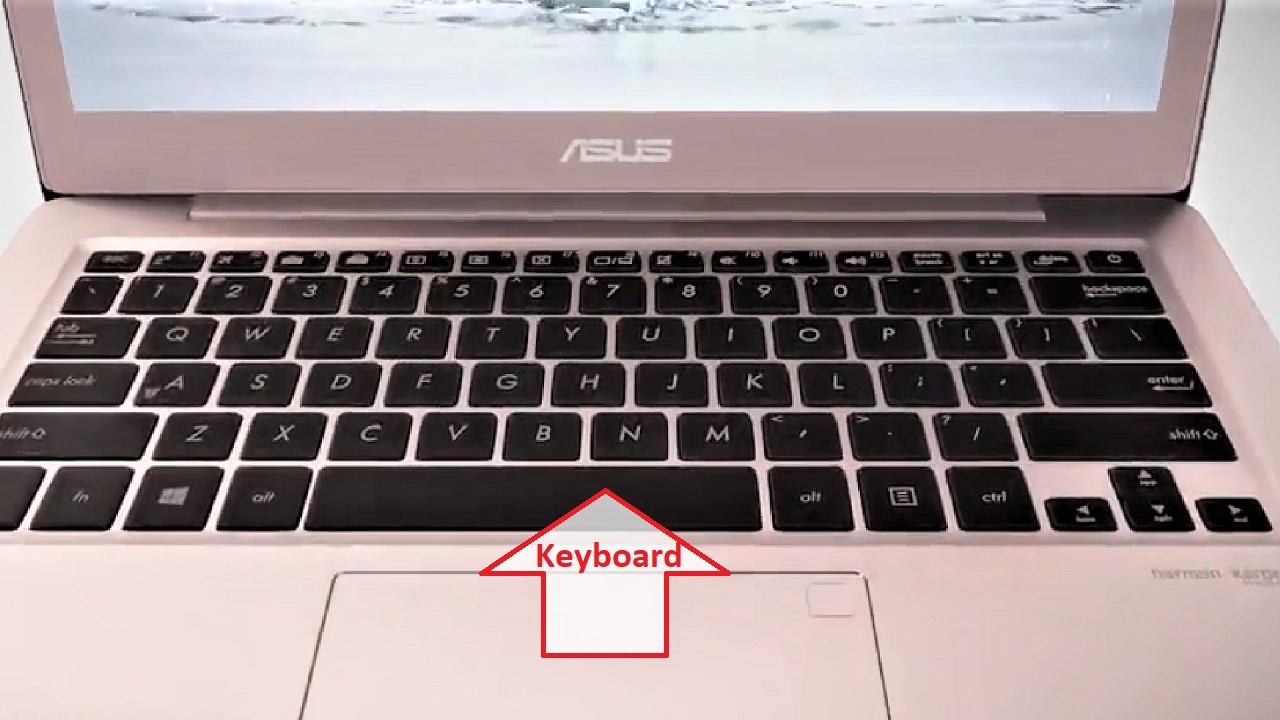 Asus ZenBook Keyboard