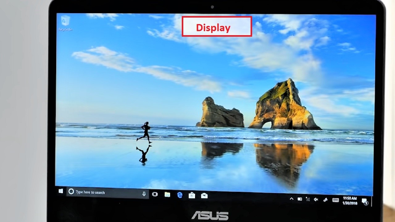 Asus ZenBook Flip 14 UX461FN Display