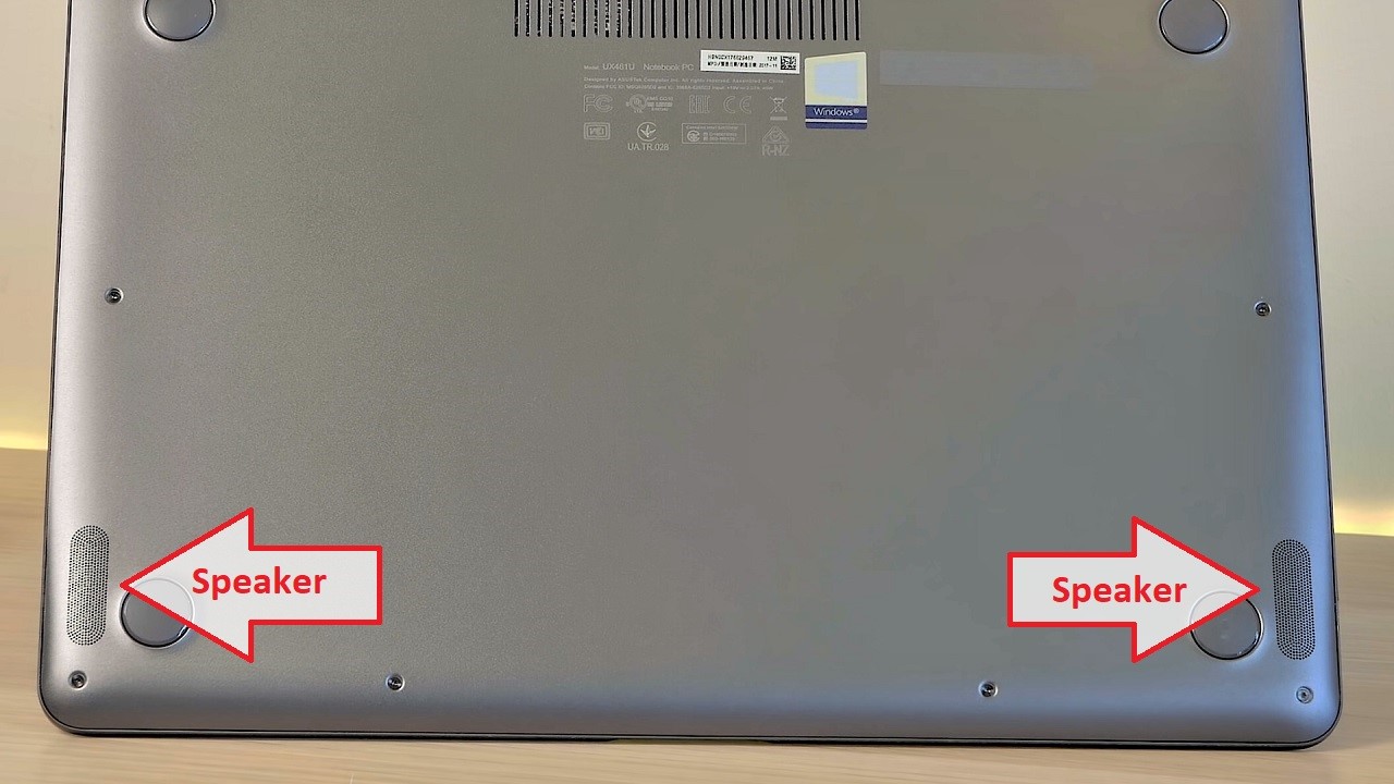 Asus ZenBook Flip 14 UX461FN Speaker