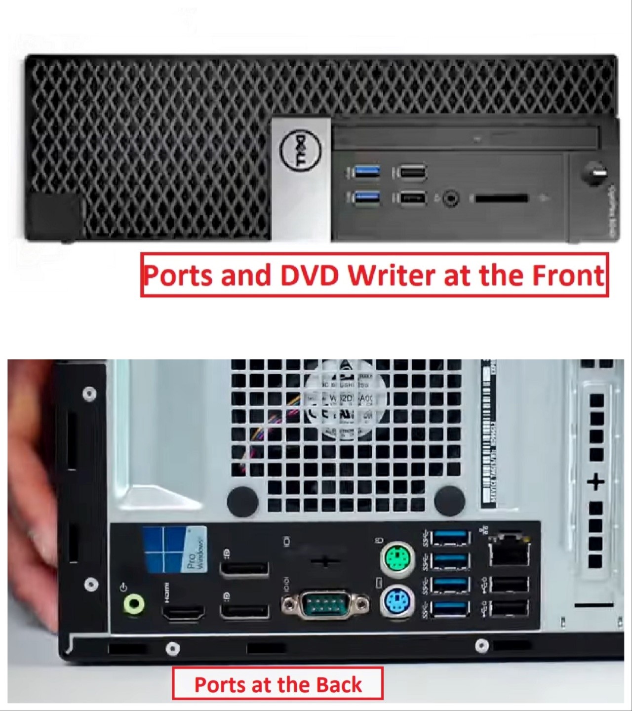 Dell OptiPlex 5050 Desktop Ports