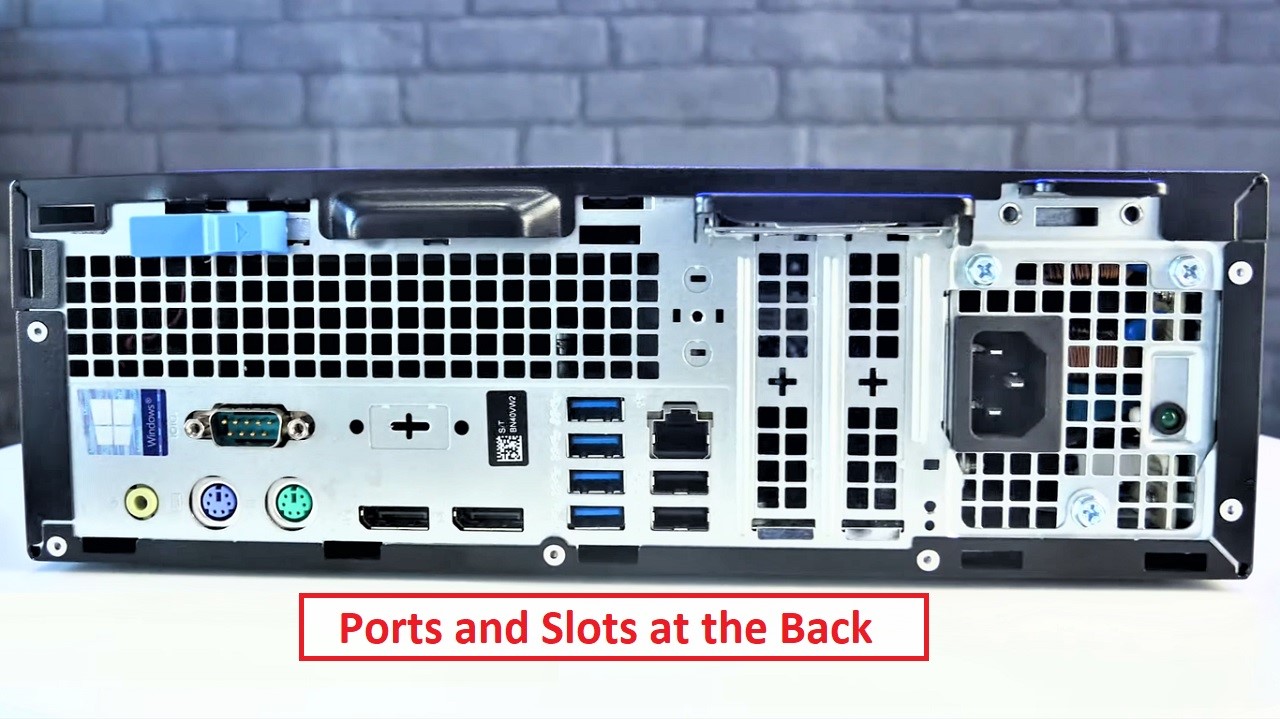Dell OptiPlex 7060 Back Ports