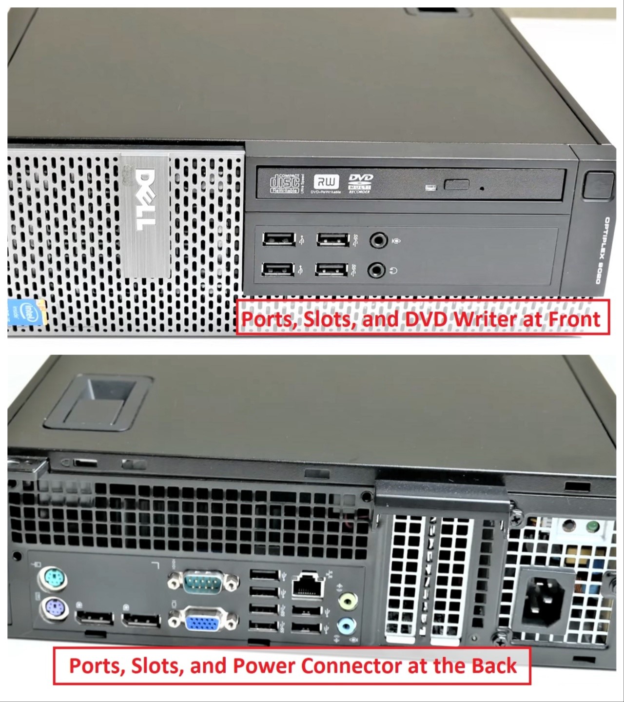 Dell Optiplex 9020 Desktop Ports