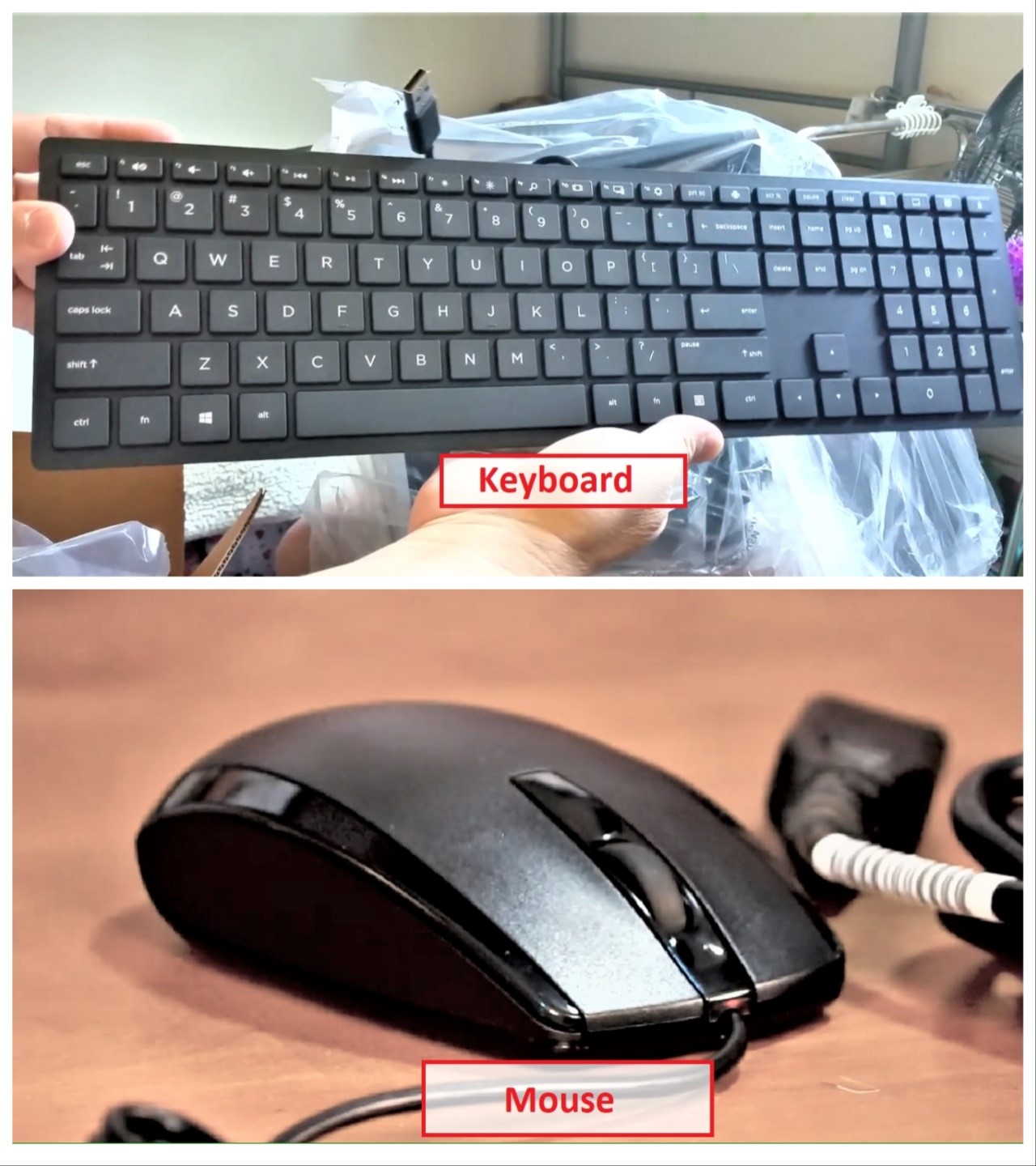HP Pavilion 590 Keyboard and Mouse