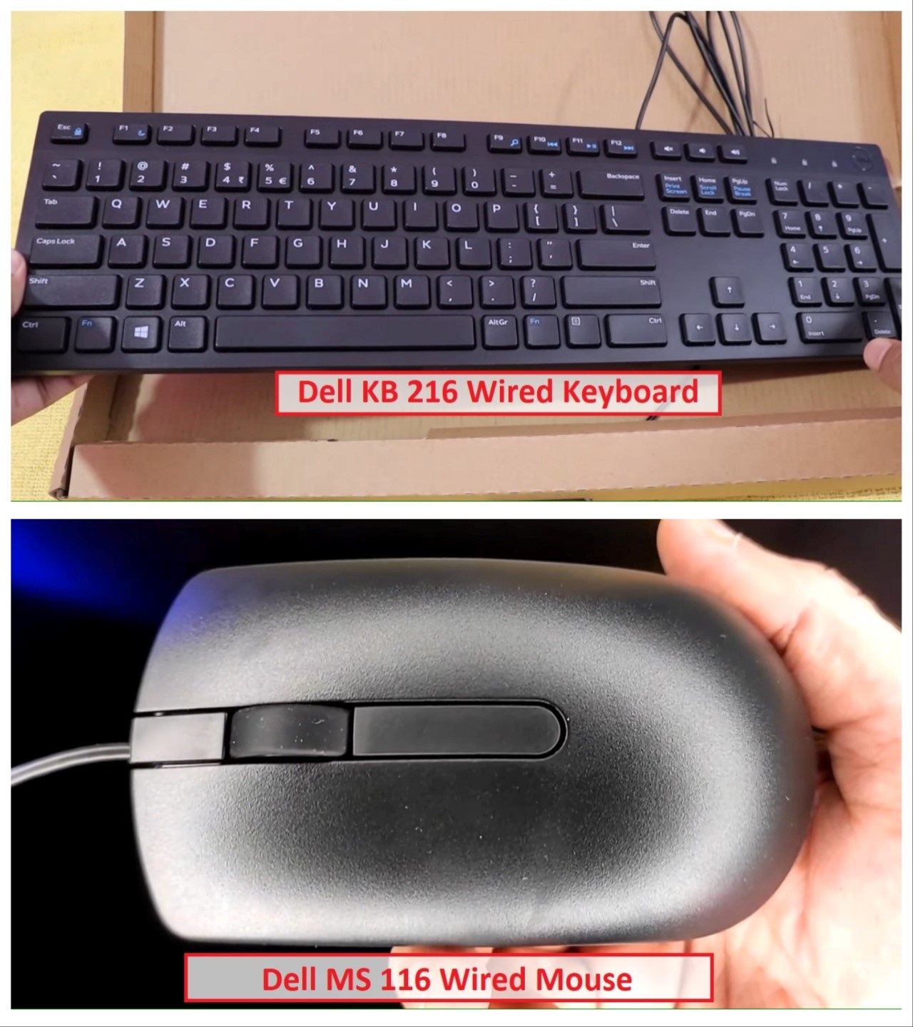 Dell OptiPlex 7050 Desktop Keyboard and mouse