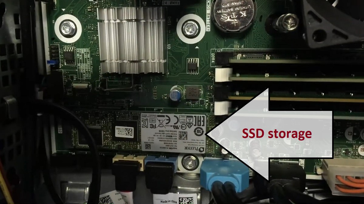 Dell XPS 8910 SSD Storage