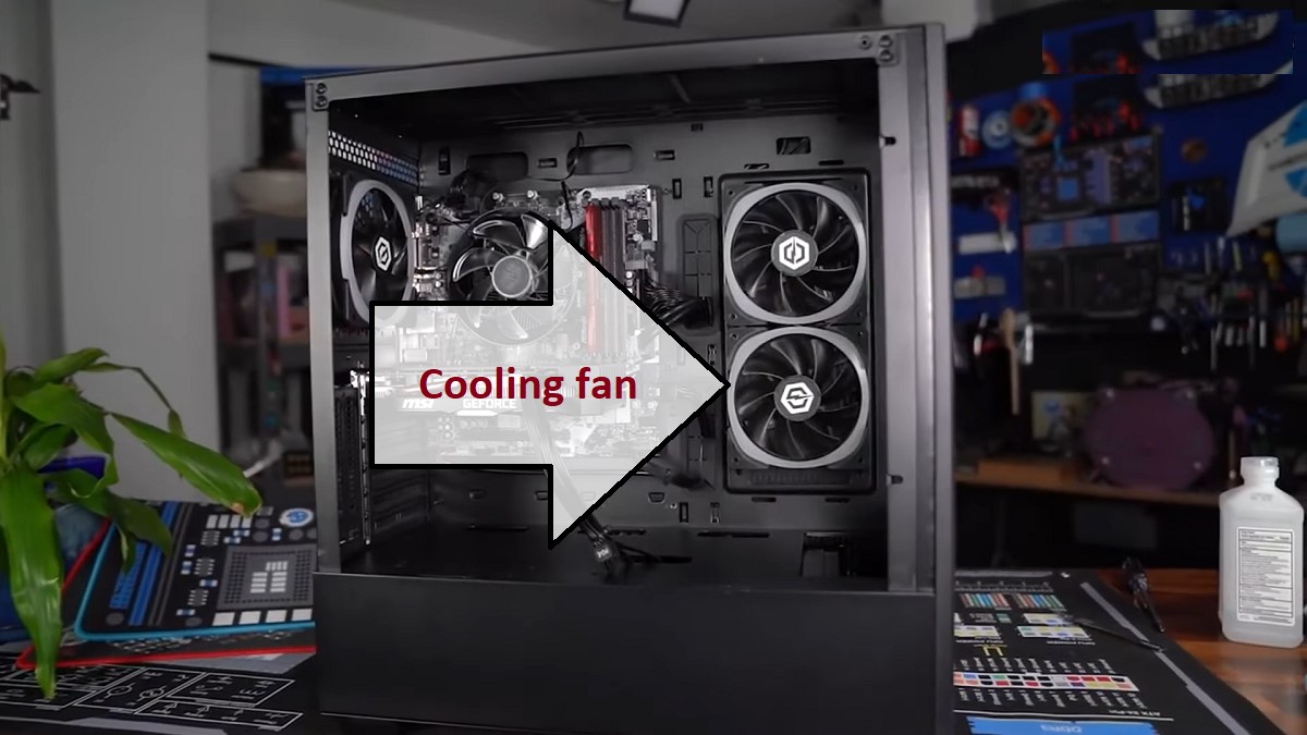 CyberpowerPC Gamer Supreme Liquid Cool Desktop Cooling Fan