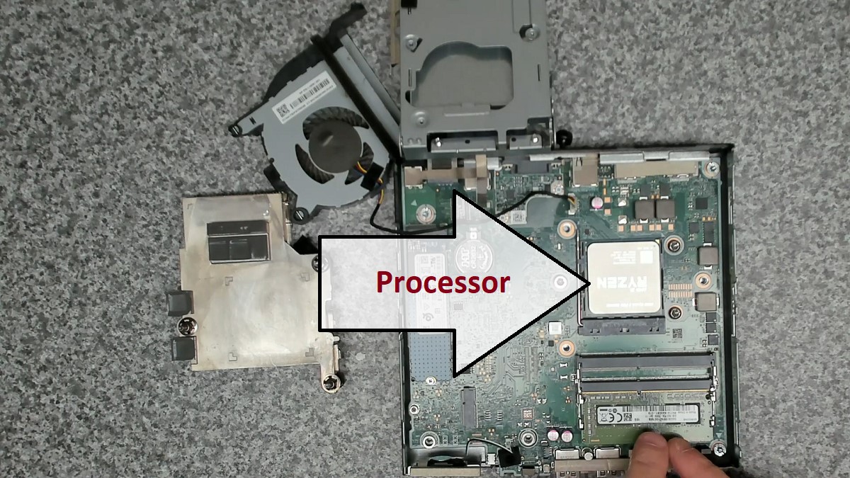 HP ProDesk 405 G4 Processor