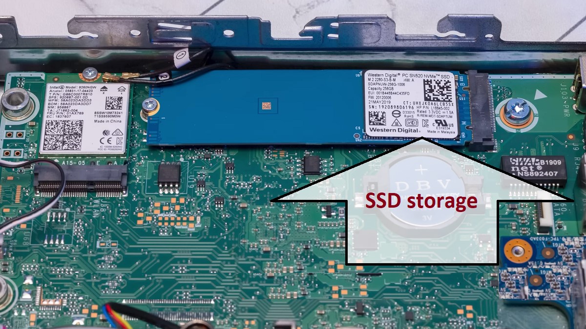 HP ProDesk 405 G4 SSD Storage
