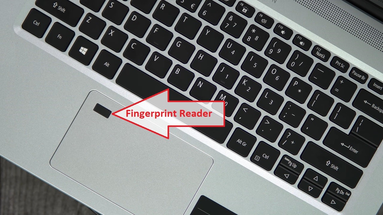 Acer Spin 3 Fingerprint Reader