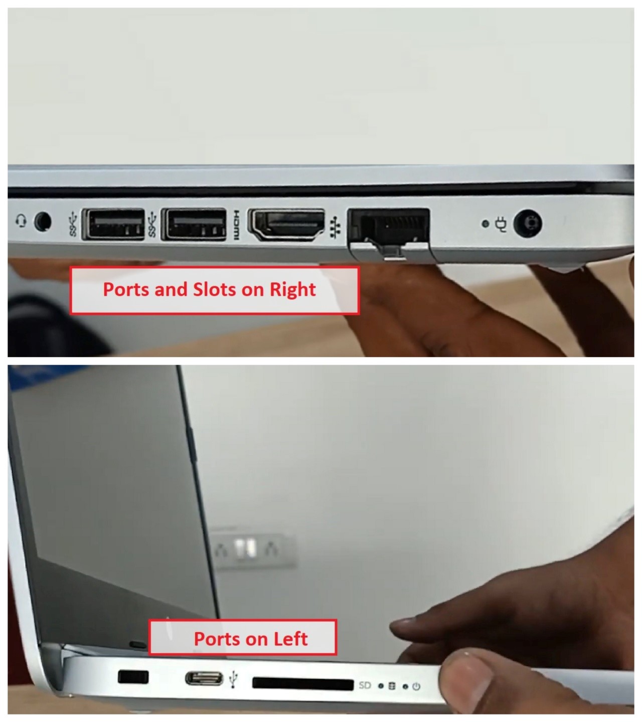 HP 14 CF0014DX Laptop Ports