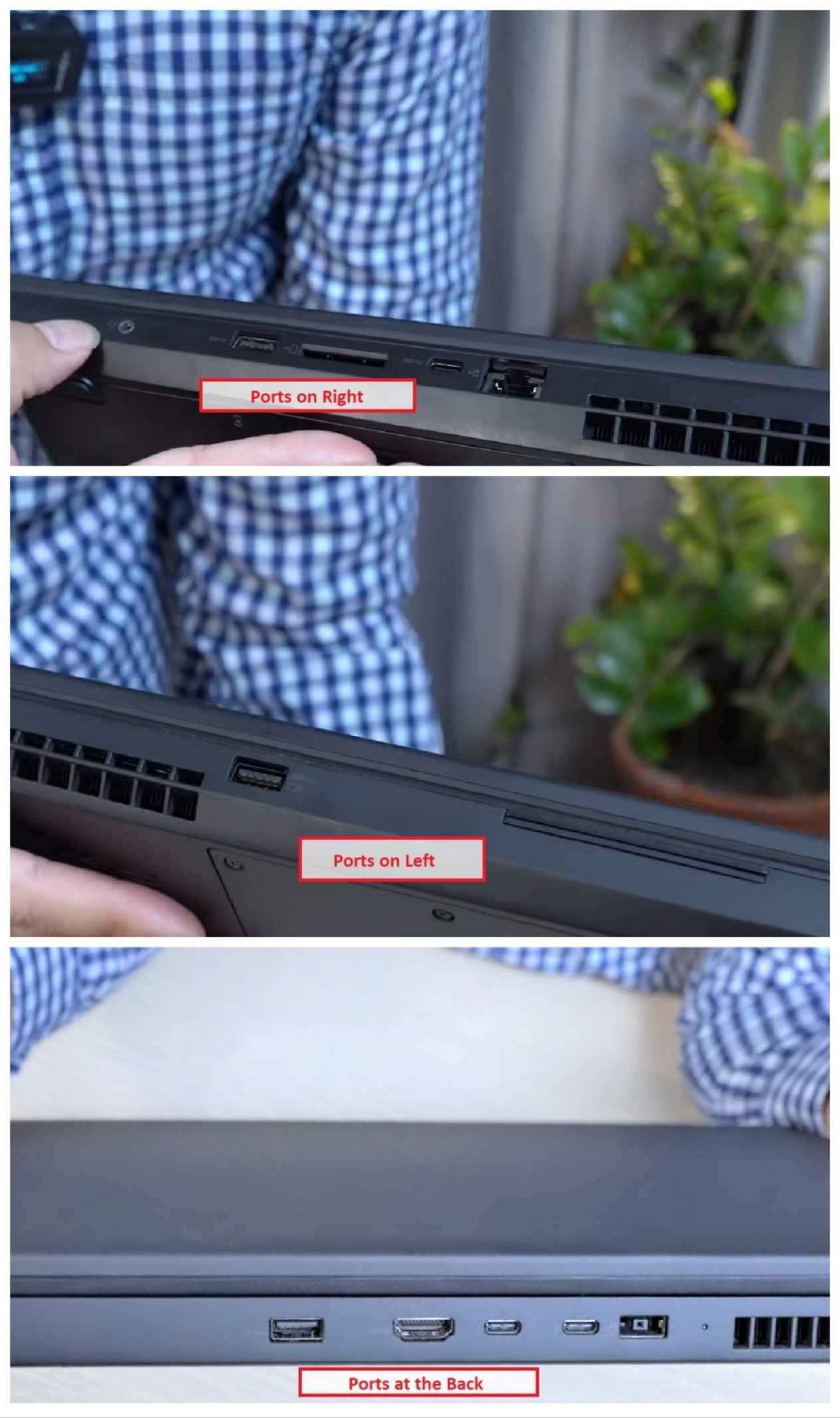 Lenovo ThinkPad P73 Ports