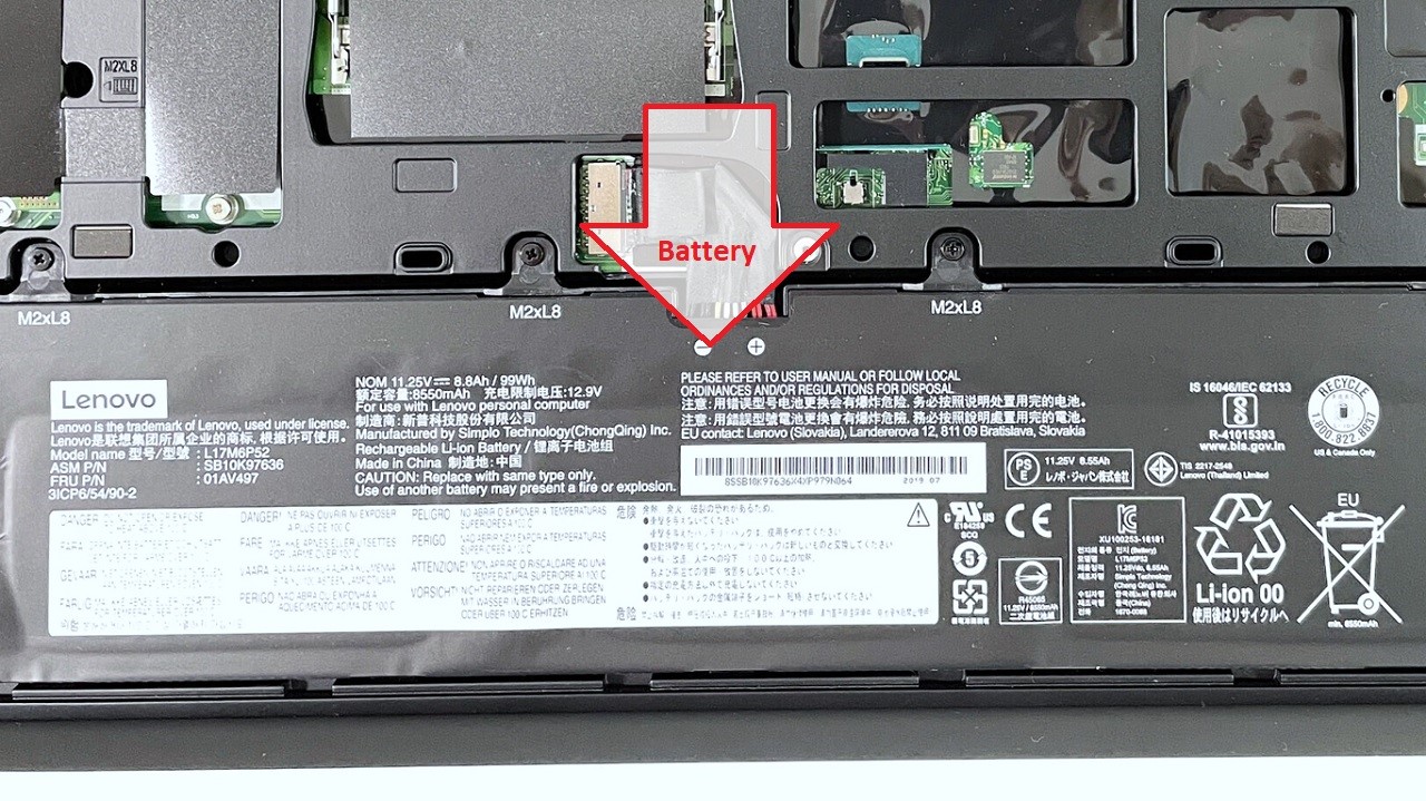 Lenovo ThinkPad P73 Battery