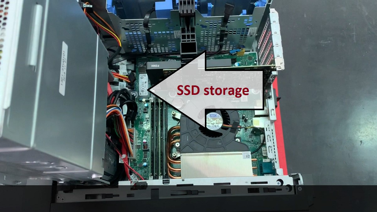 Dell Precision 3630 SSD Storage