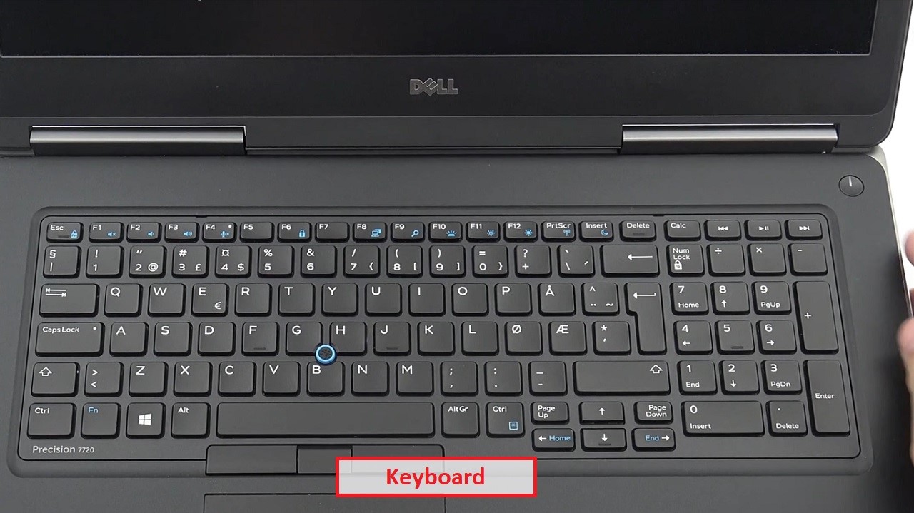 Dell Precision 7720 Keyboard
