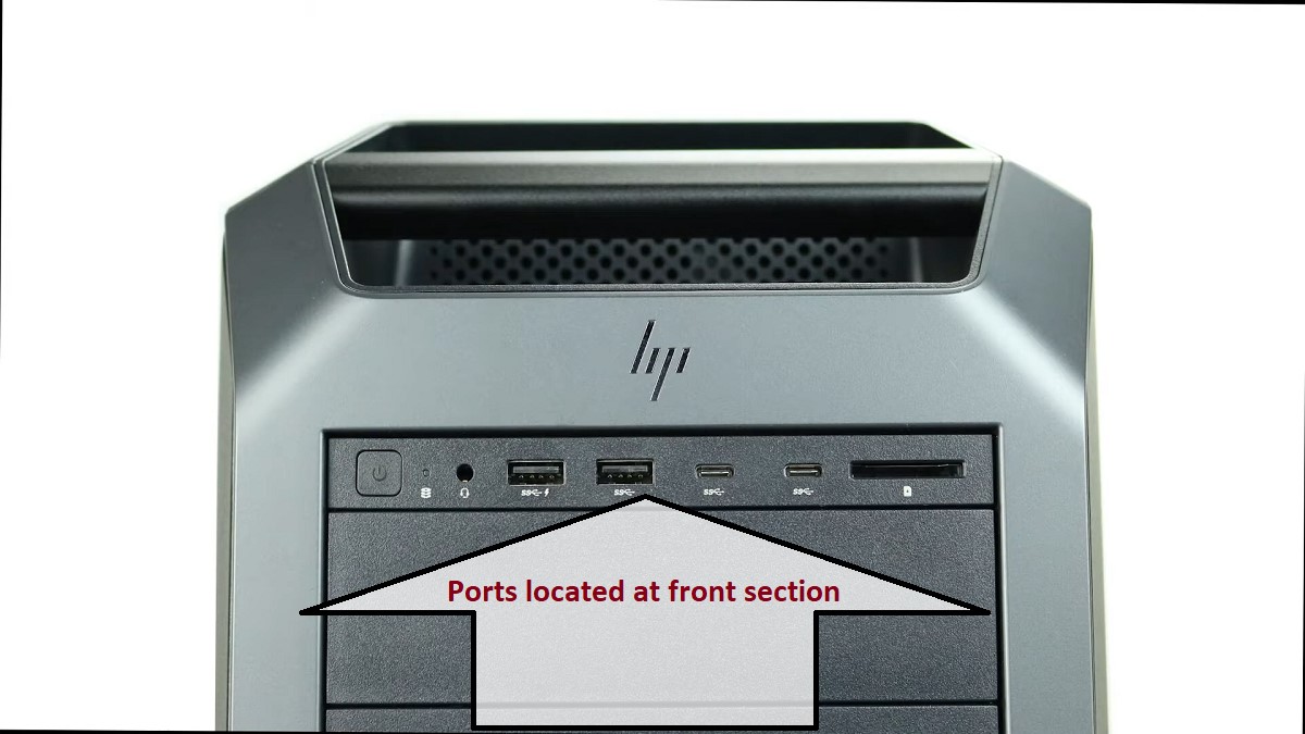 HP Z8 G4 Workstation Front Ports