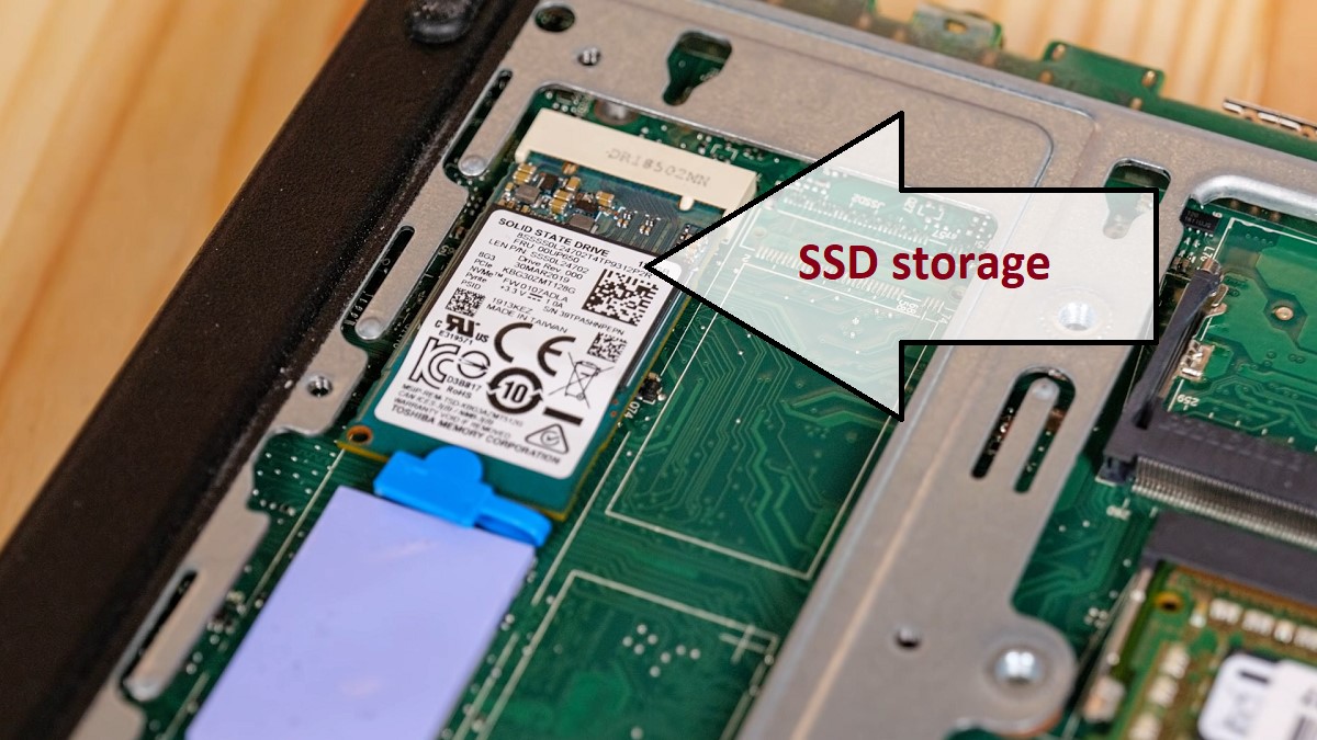 Lenovo Thinkcentre M720Q Tiny Desktop SSD Storage