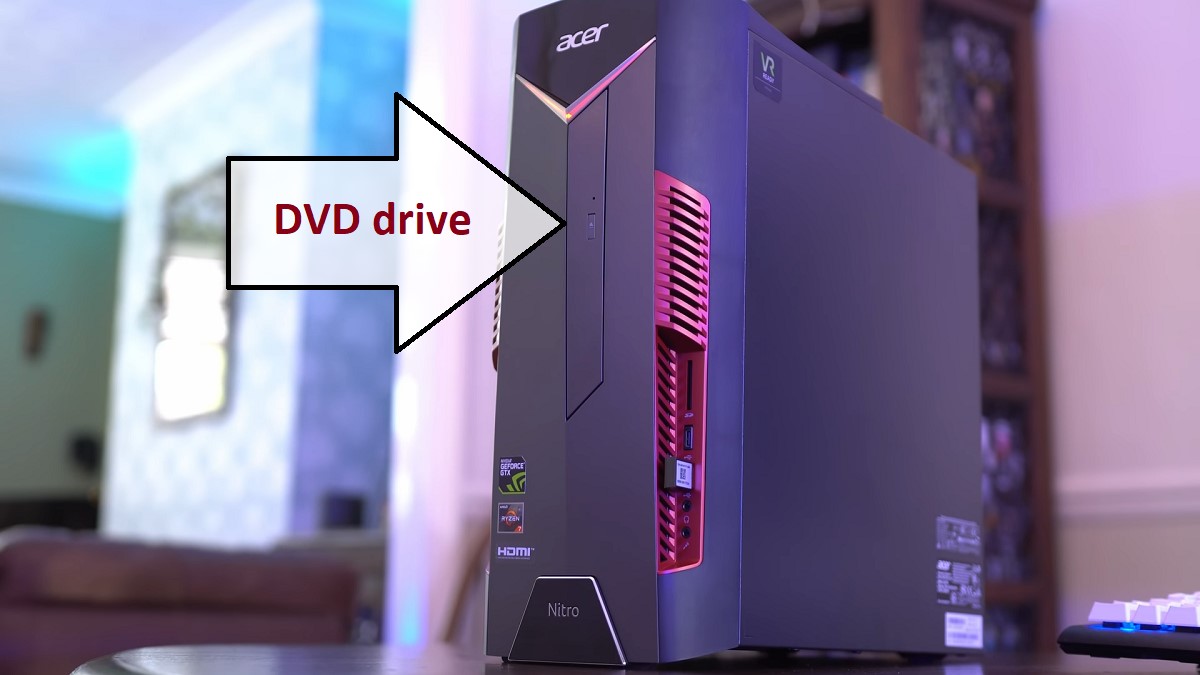 Acer Nitro N50 600 Gaming Desktop DVD Drive