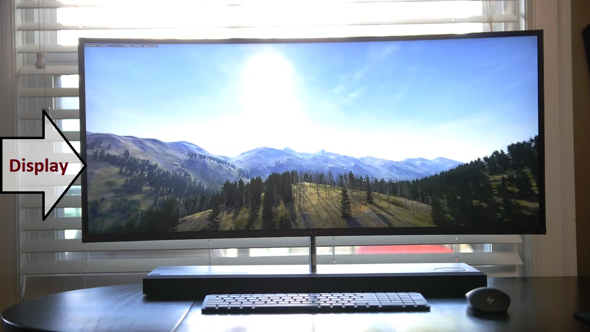 HP Envy Curved AIO 34 Display