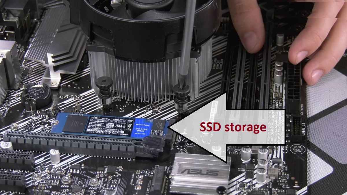 Skytech Chronos Gaming PC SSD Storage
