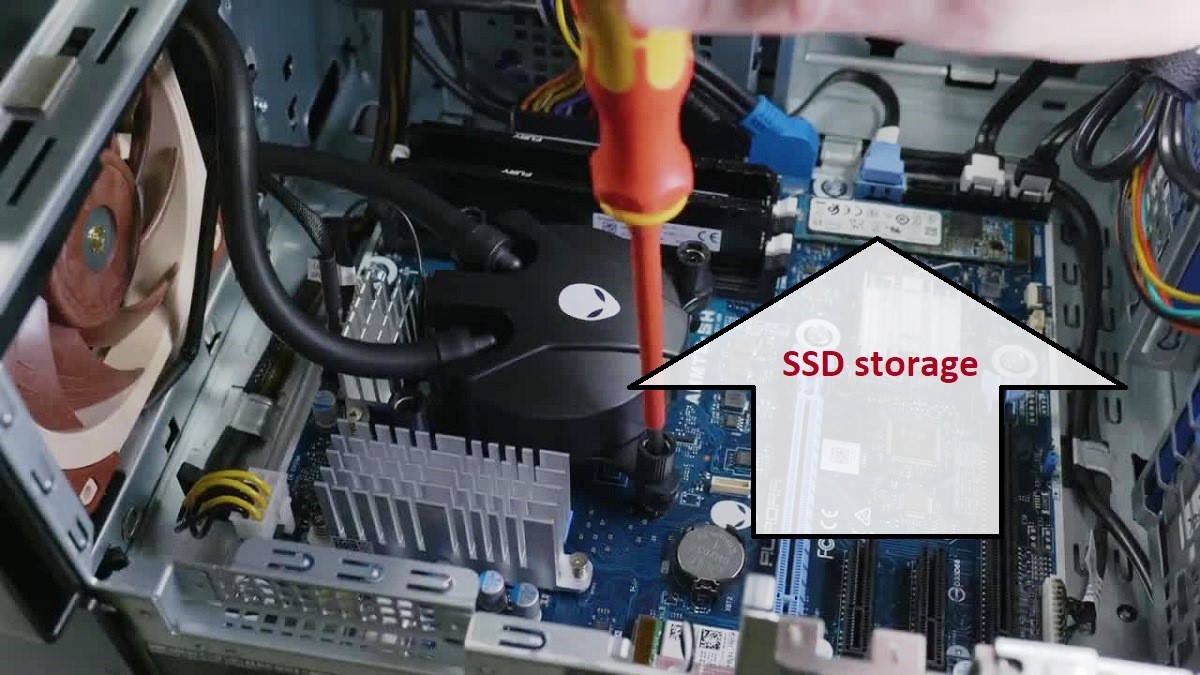 Dell Alienware Aurora R10 SSD Storage