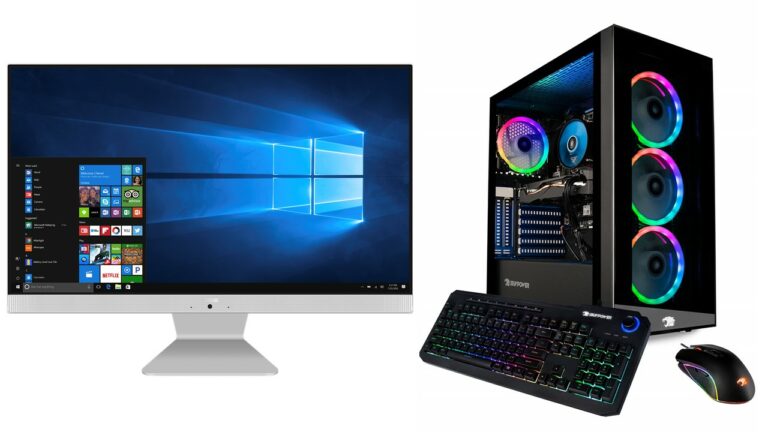 Differences Between All in One PC and Desktop