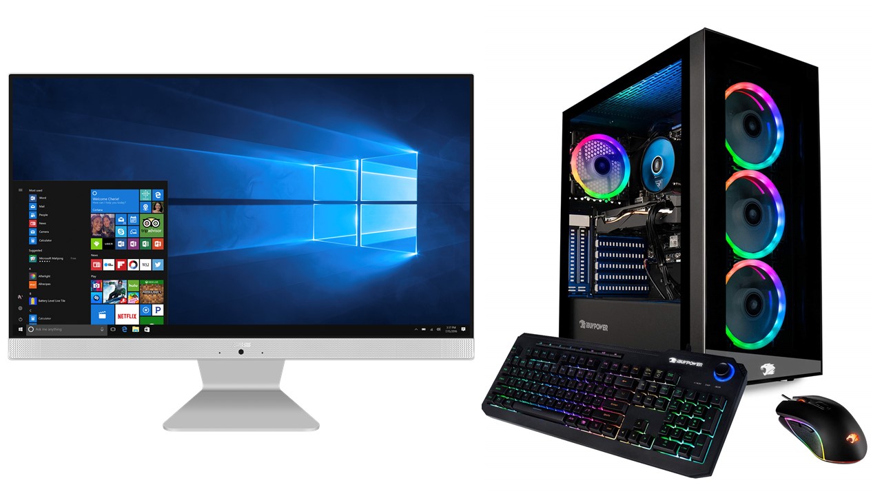 Differences Between All in One PC and Desktop