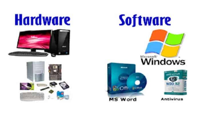 Differences between Computer Hardware and Software
