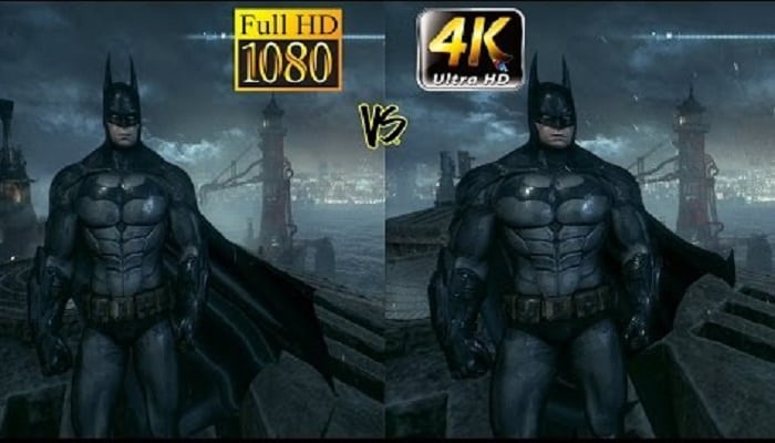 Differences between Full HD and 4K displays