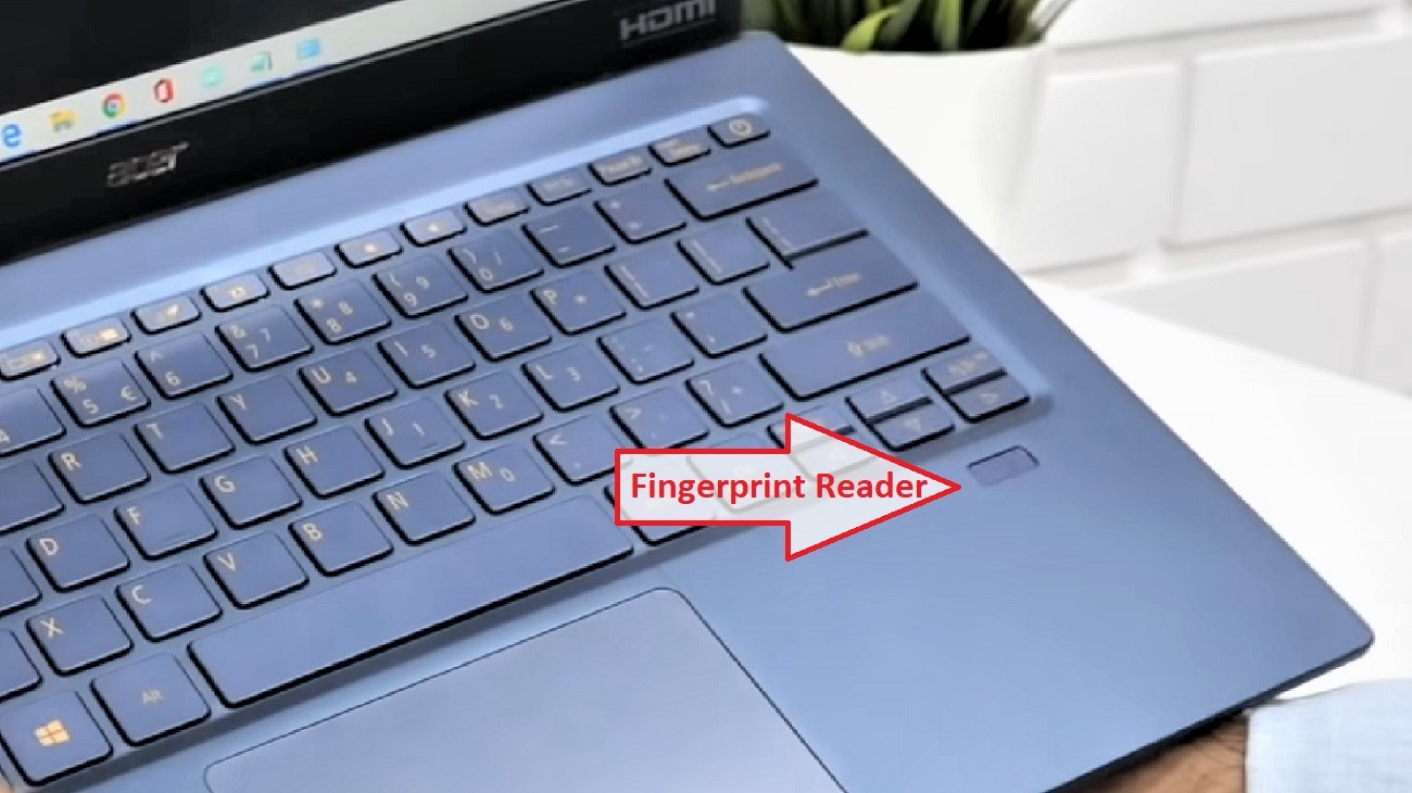 Acer Swift 5 Fingerprint Reader