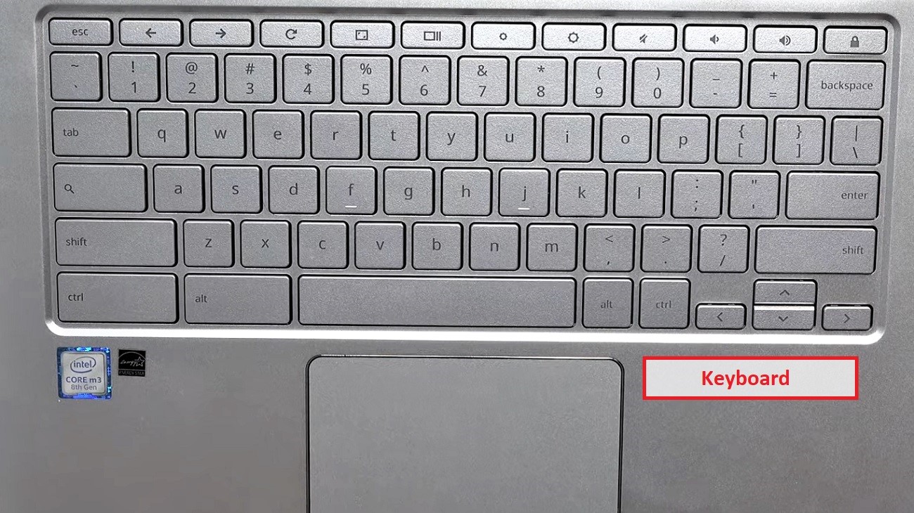 Asus Chromebook Flip C434 Keyboard