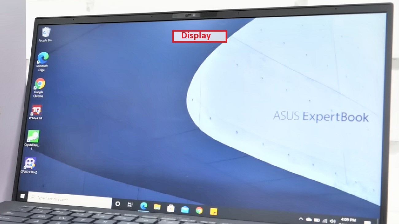 Asus ExpertBook B9450 Business Laptop Display