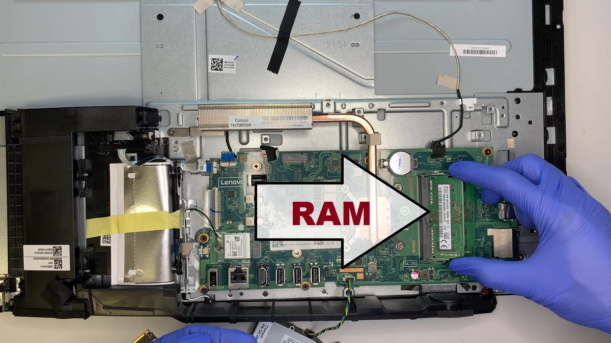 Lenovo IdeaCentre 3 AIO RAM