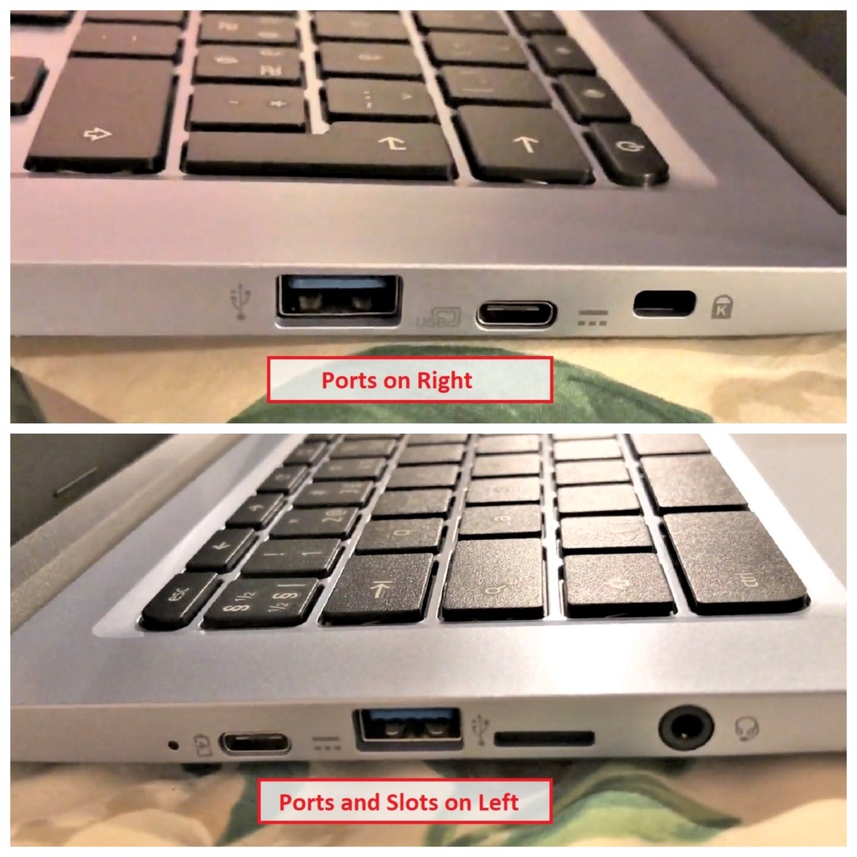 Acer Chromebook 314 Ports